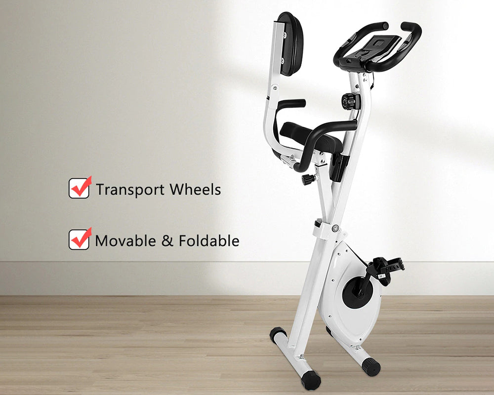 Foldable and Convenient to Move Folding Exercise Bike