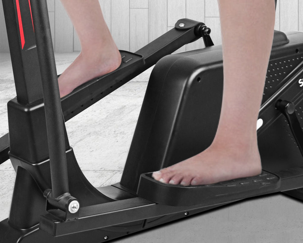 it is Relatively Safe to Exercise Barefoot on the Elliptical Cross Trainer
