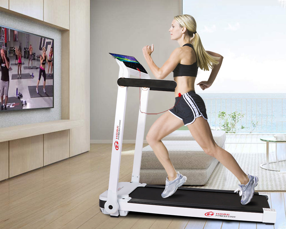 Maintain Correct Workout Posture on Electric Treadmill