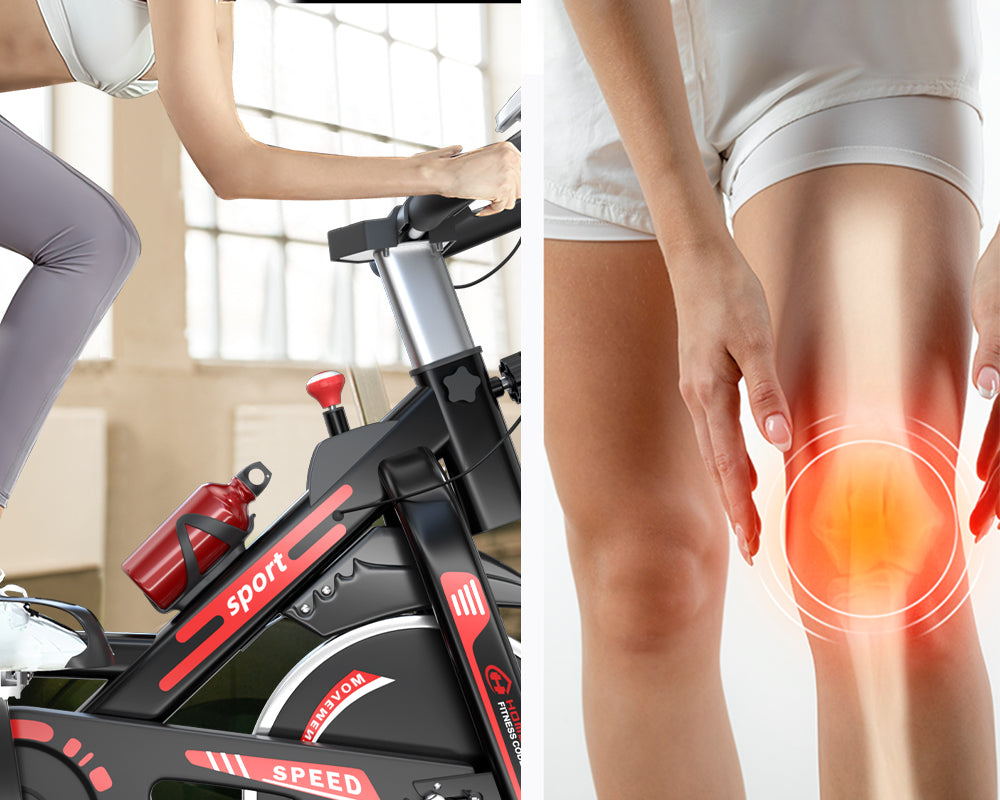 Riding an Indoor Bike May Cause Knees Pain