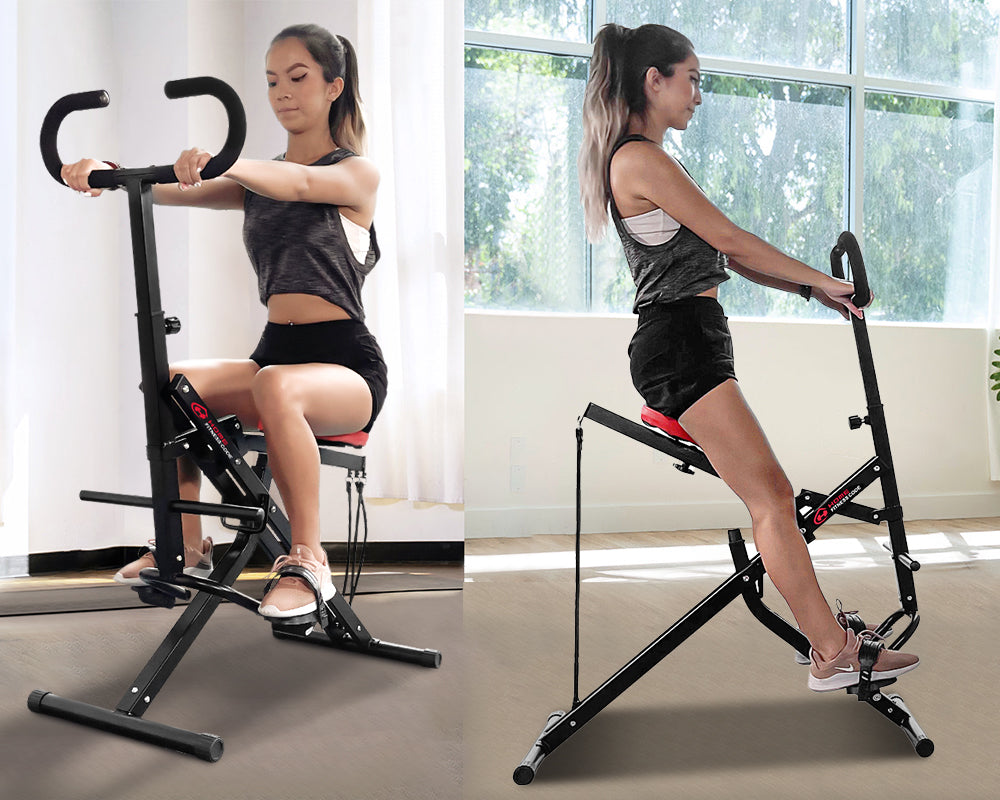 the Row-N-Ride Machine Can Be Aimed at Your Whole Body for Exercise