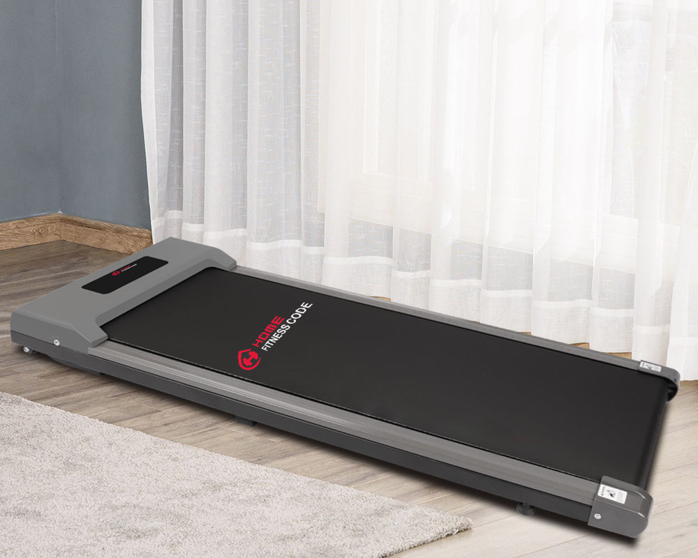 the Electric Treadmill is a Stationary Aerobic Exercise Machine Using a Conveyor Belt
