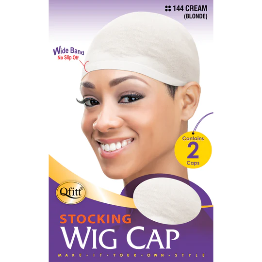 Qfitt Stocking Wig Caps Assorted