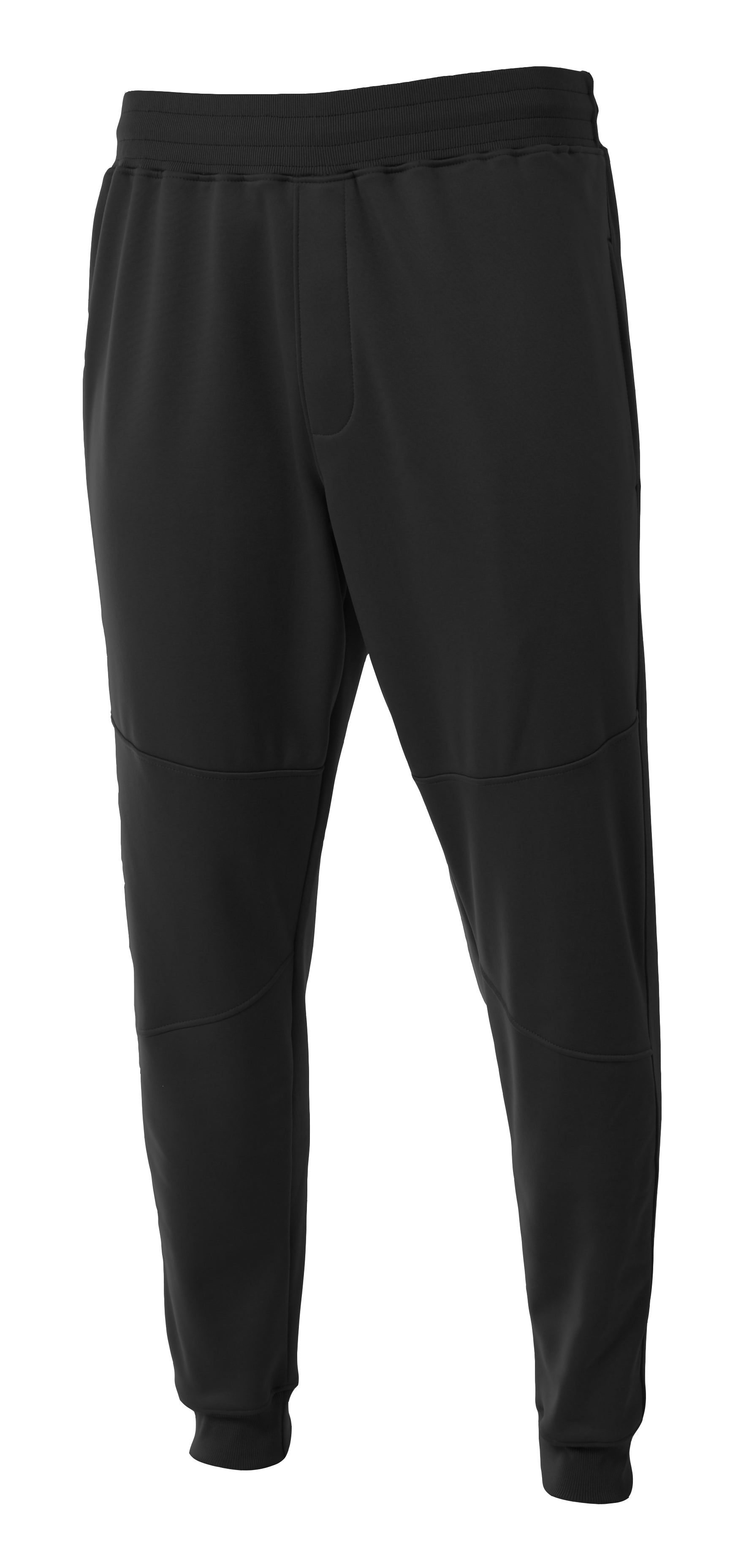 Black A4 A4 Fleece Jogger Pant