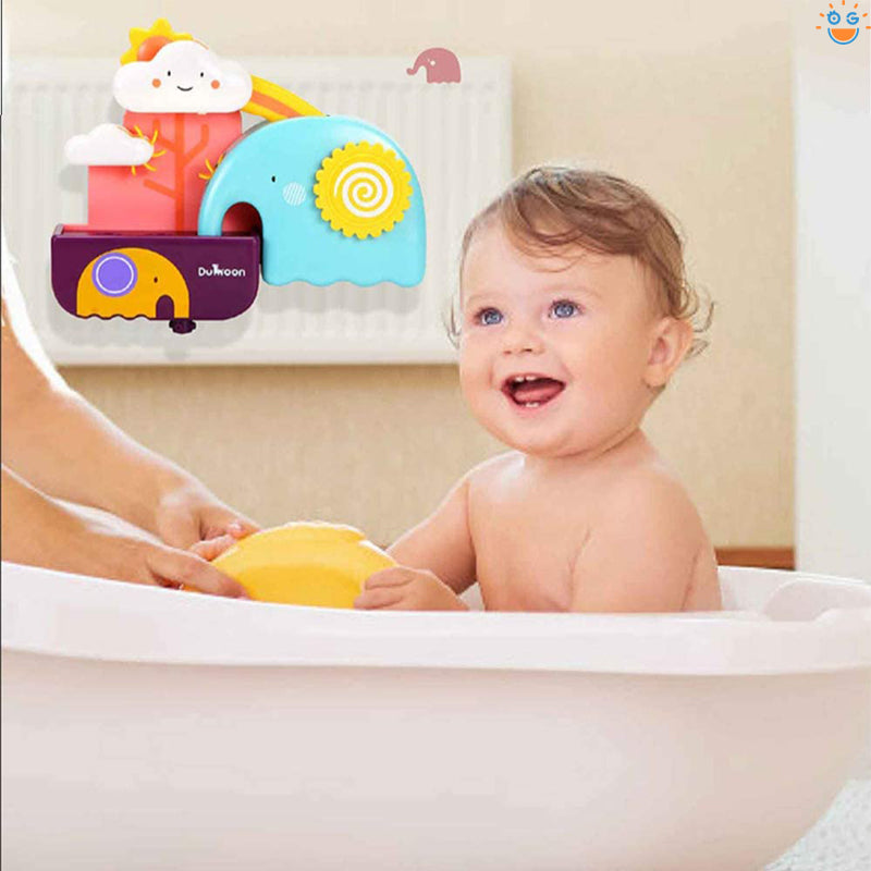 かわいいお風呂おもちゃ水遊び知育玩具安全素材強力な吸盤付き