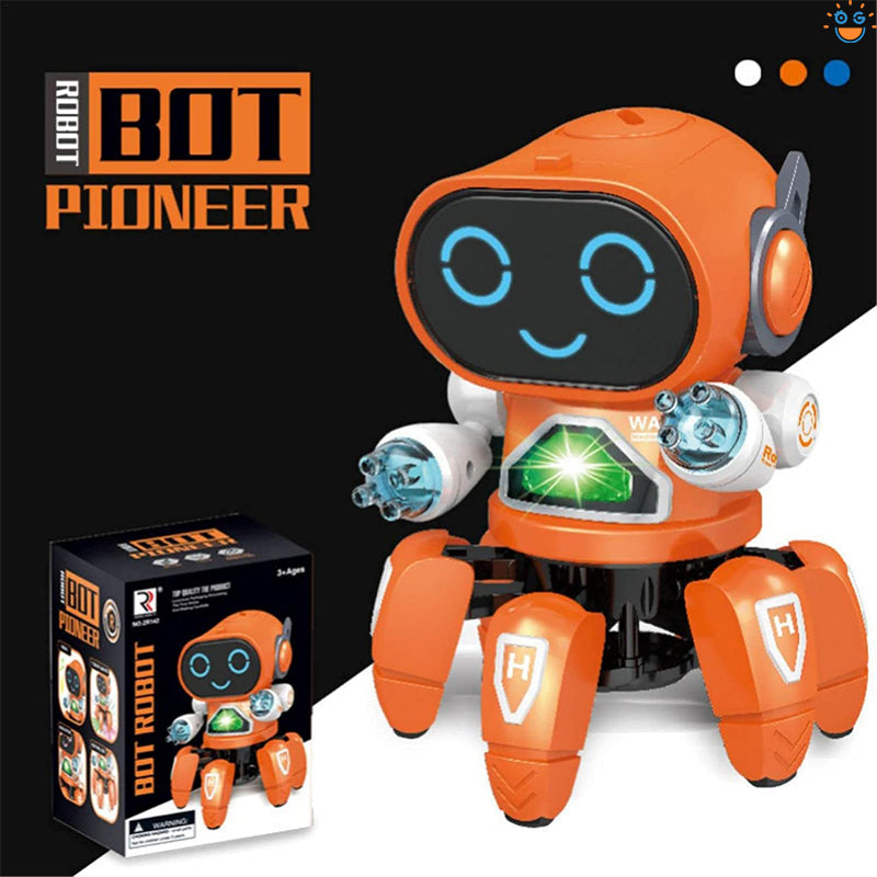 多機能ロボットおもちゃ電気音楽玩具ダンスと歌うLedライトロボット