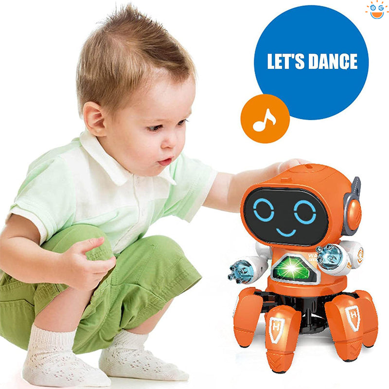 多機能ロボットおもちゃ電気音楽玩具ダンスと歌うLedライトロボット