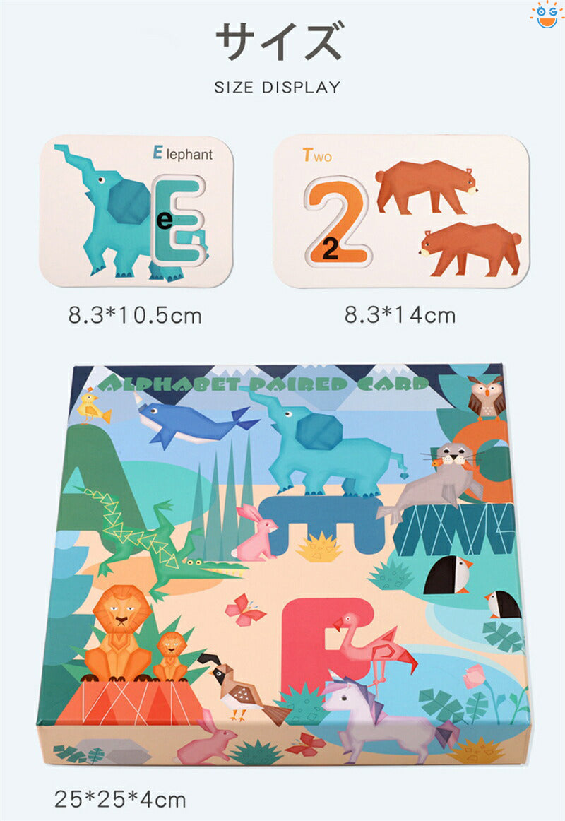 Richgv フラッシュカード カラフルな無毒の知育玩具 数字のアルファベットの果物の動物 Richgv フラッシュカード カラフルな無毒の知育玩具 数字のアルファベットの果物の動物