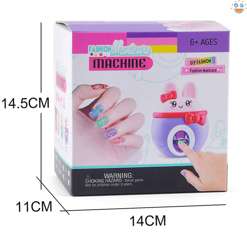 無毒DIYネイルポリッシュセット子供用ネイルアートマシンプリンターセット