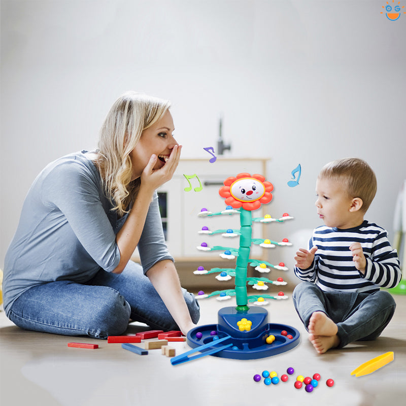 ひまわりバランス知育玩具指先訓練おもちゃ早期教育親子ゲーム