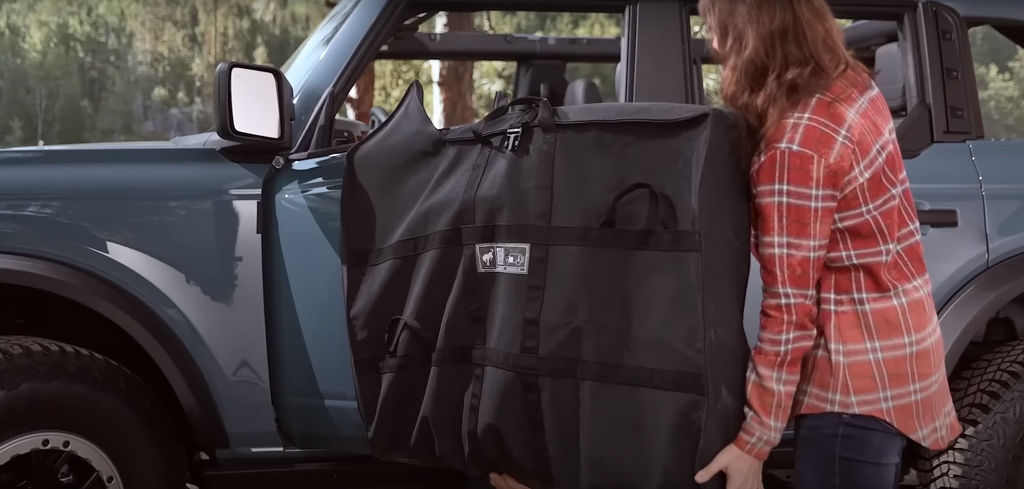 How To Remove The Ford Bronco Factory Doors To Mount The Tube Doors-Hooke Road 9