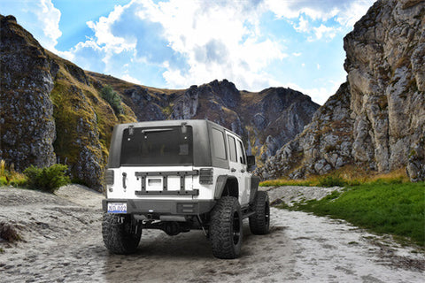 2007-2018 Jeep Wrangler JK Rear Bumper 4x4 Jeep Parts Aftermarket Bumpers - Hooke Road b2088s details 3