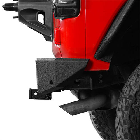 2018-2024 Jeep Wrangler JL Rear Bumper 4x4 Jeep Parts Aftermarket Bumpers - Hooke Road b3056s details 1