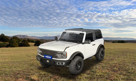 2021-2024 Ford Bronco Side Steps Side Hoop Steps kit 4x4 Truck Parts - Hooke Road b8931s details 2