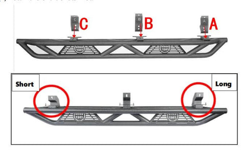 How to Install Hooke Road Side Steps ? 1