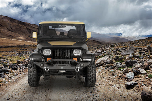 Jeep YJ Front Bumper - Detail View
