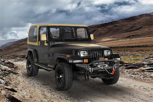 Jeep YJ Front Bumper - Installation