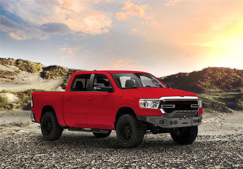 Hooke Road 2019-2024 Ram 1500 Full Width Front Bumper, Excluding EcoDiesel, Rebel & TRX, 2019-2024 Ram 1500 Classic Models b6035 14
