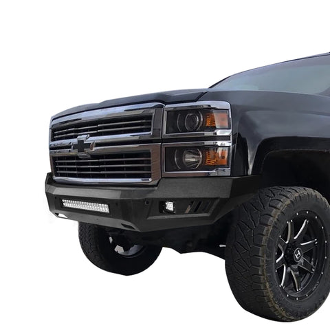 Hooke Road Chevrolet Front & Rear Bumper Combo(14-15 Chevy Silverado 1500)