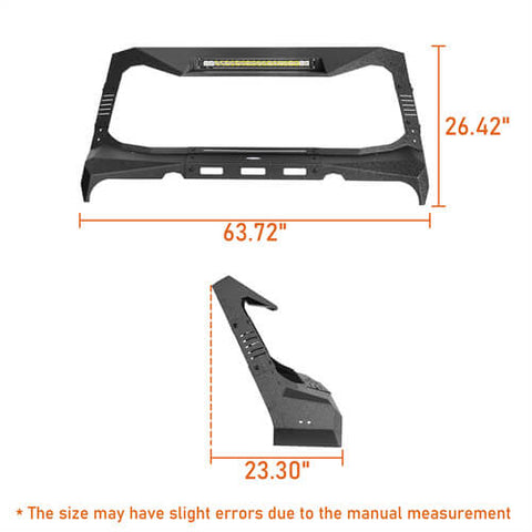 Jeep Wrangler JK Madmax Windshield Frame Cover Visor/Cowl 4x4 Jeep Parts - Hooke Road b2090s dimension