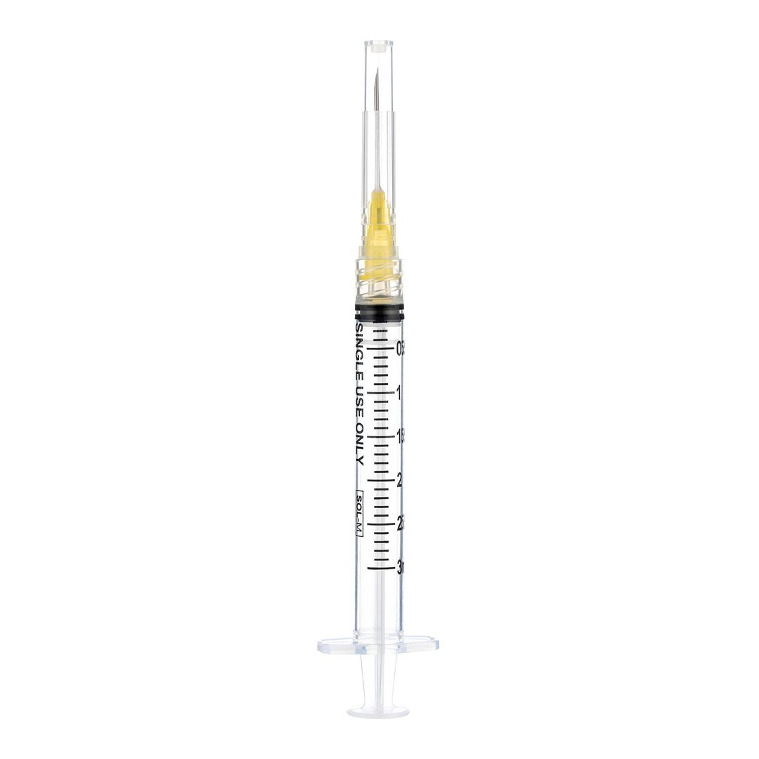 BX/100 - SOL-M 10ml Luer Lock Syringe w/Exch Needle 20G*1 1/2'