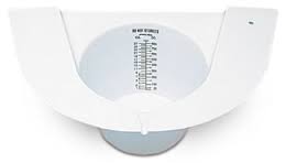 Cs/100  Hats Specimen Measuring White, Plastic 710Cc 24Oz