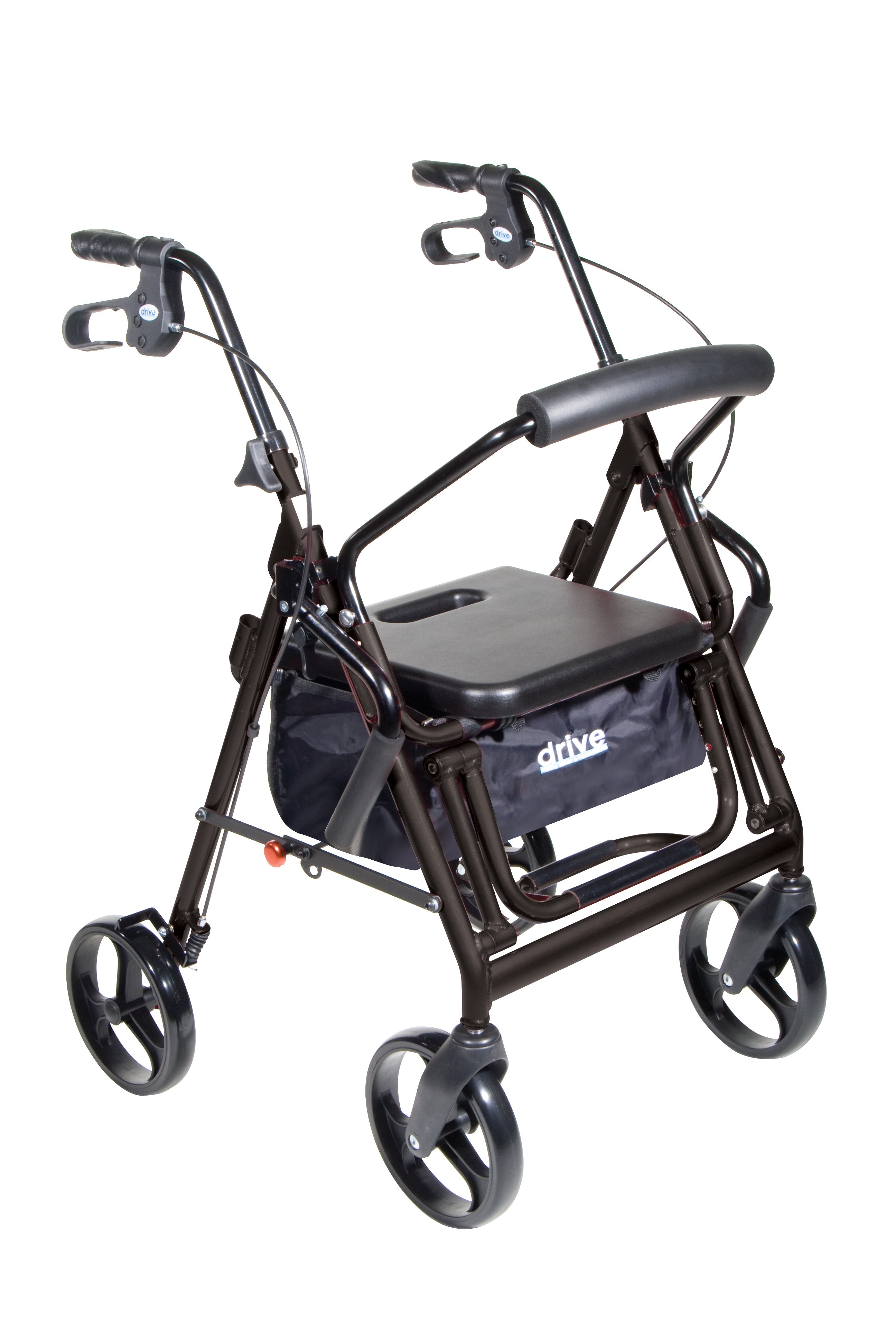 Duet Dual Function Transport Wheelchair Rollator Rolling Walker