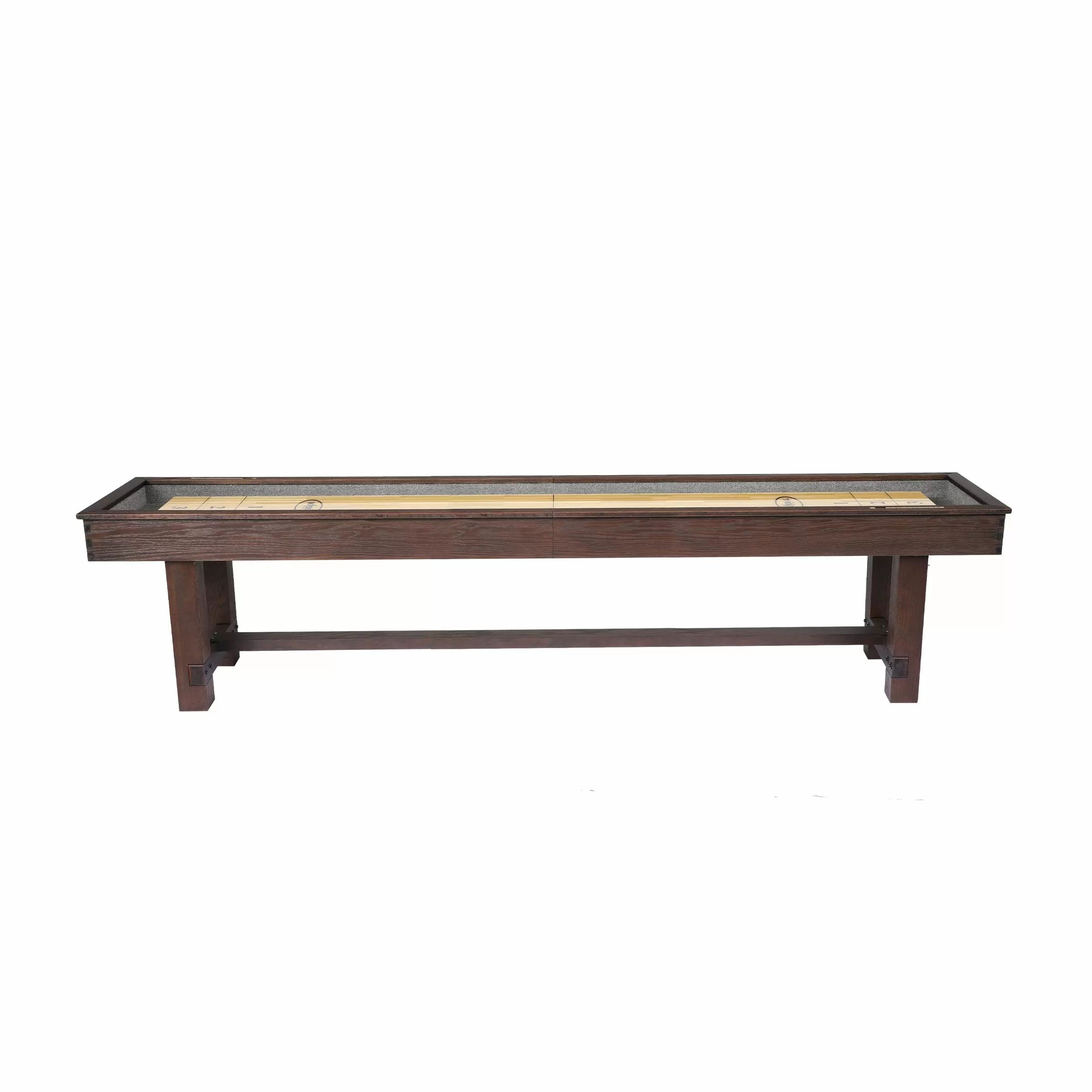 Imperial Weathered Dark Chestnut Shuffleboard Table