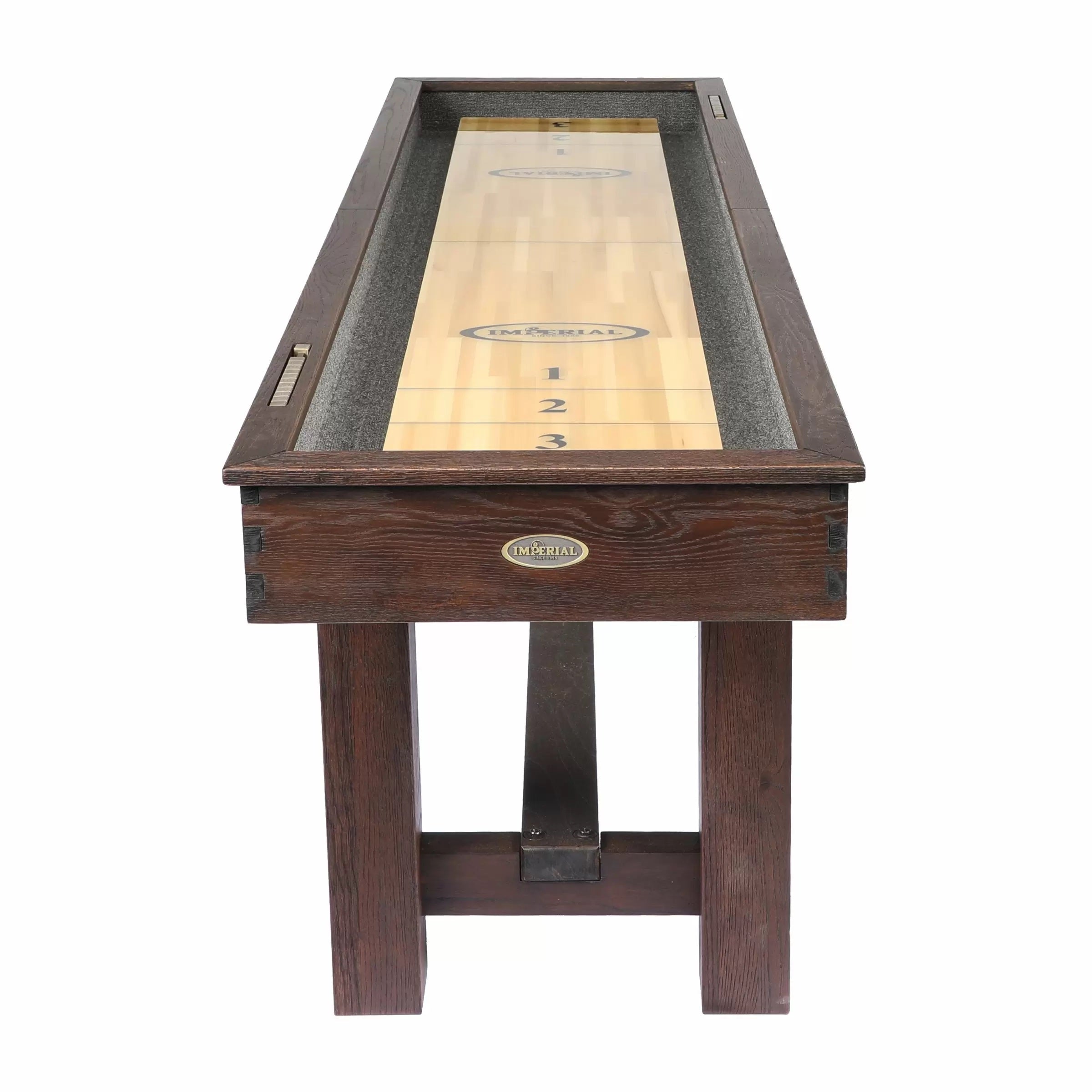 Imperial Weathered Dark Chestnut Shuffleboard Table