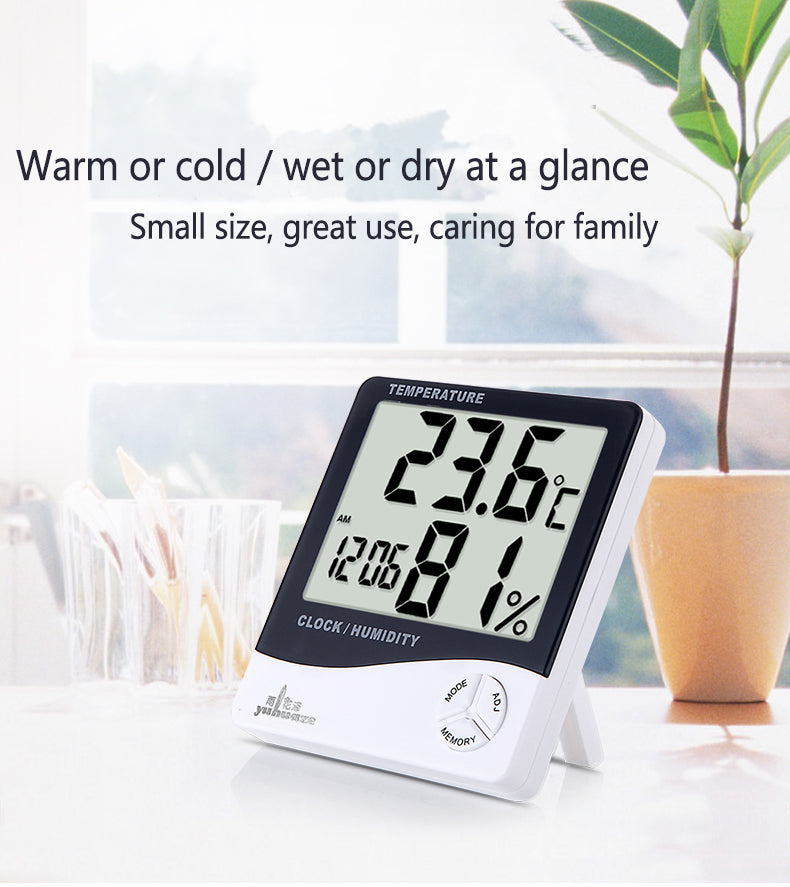 China Customized Digital Temperature Humidity Meter HTC-1 HTC-2