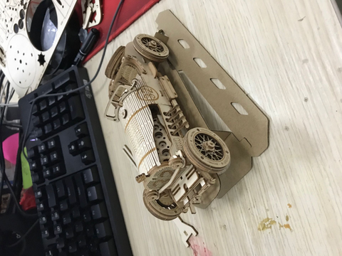 ROBOTIME 3D Wooden Puzzle ROKR Grand Prix Car MC401 -1:16 Scale Model