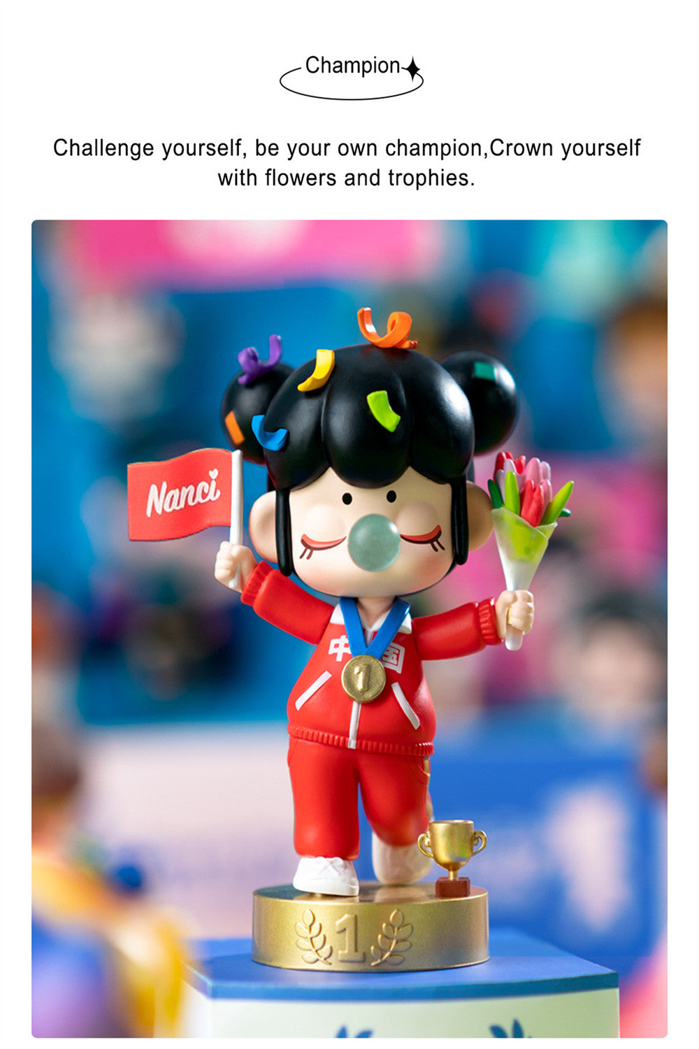 Rolife Blind Box Figure Surprise Dolls - Nanci Sports Day