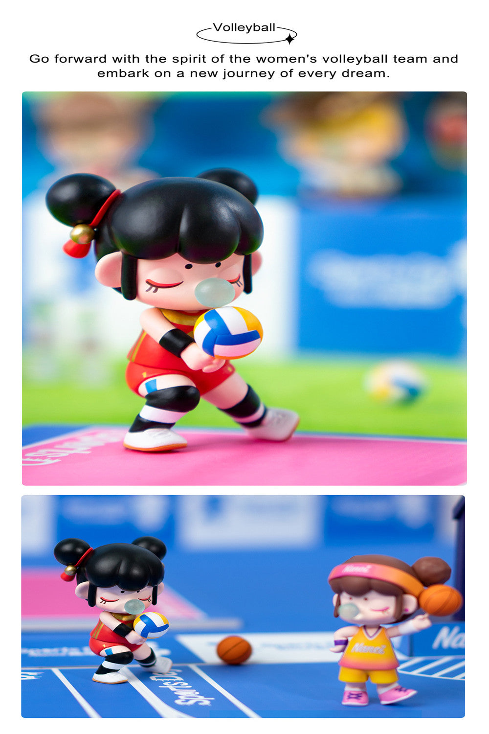 Rolife Blind Box Figure Surprise Dolls - Nanci Sports Day