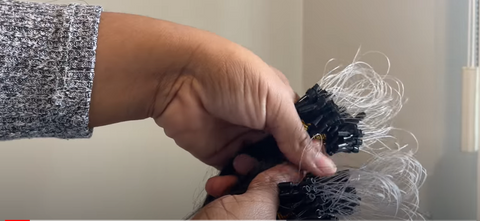 how to Install Micro loops Hair Yourself At Home