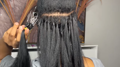 How To Install Micro loops Hair Yourself At Home