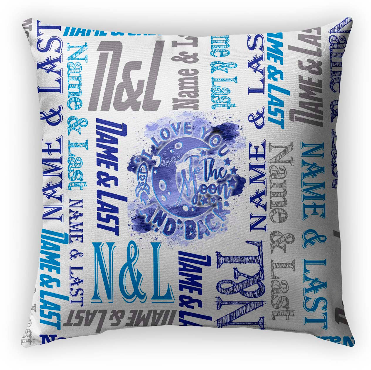 Love to moon Boys Pillow