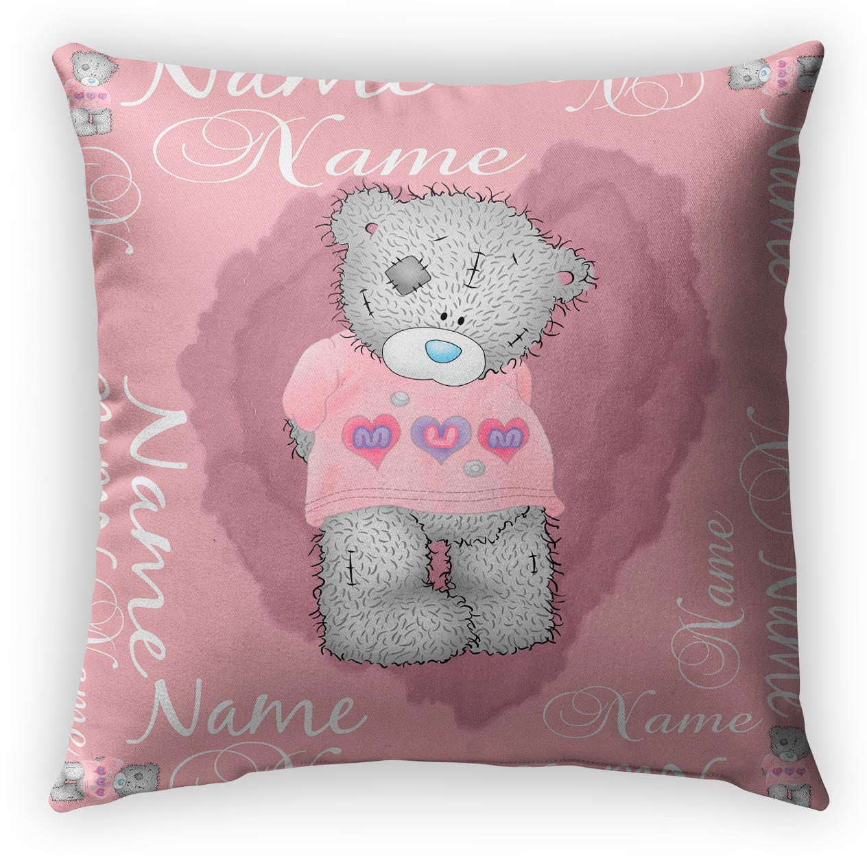 Teddy Bear Girls Pillow