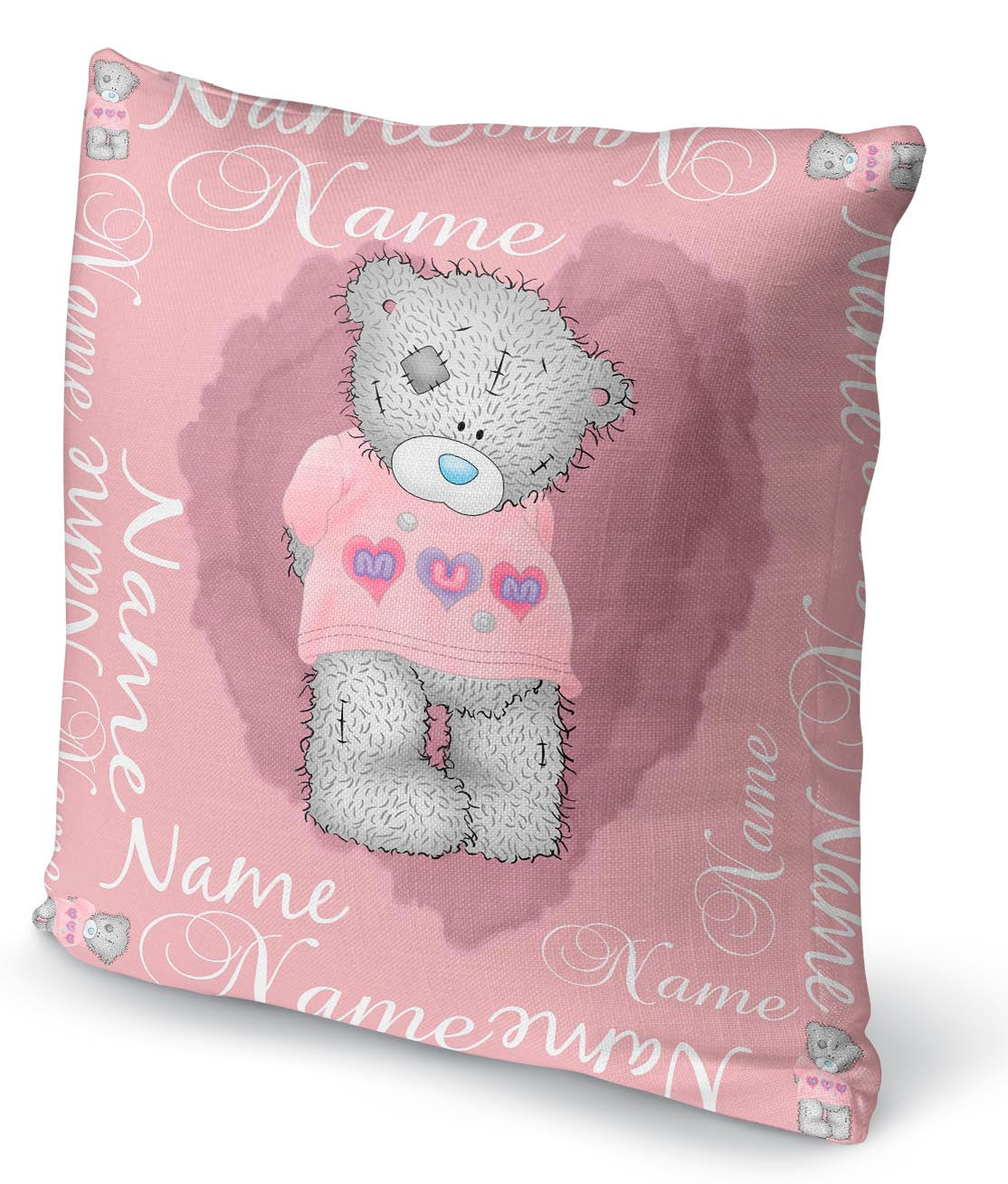 Teddy Bear Girls Pillow