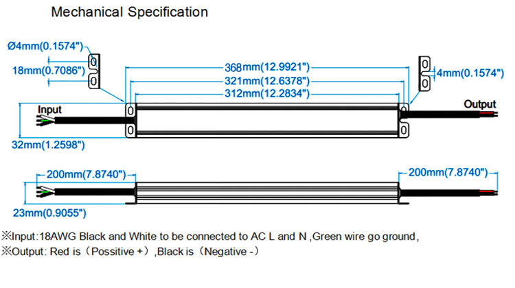 Slim Size constant voltage Non-Dimmable LED Driver 150W (IP67)