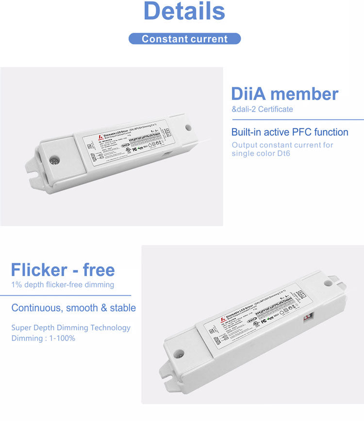 DALI & PUSH Dim Multi-Current Driver 10W