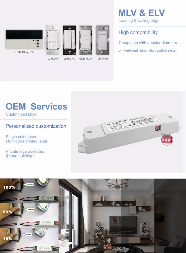 5 in 1 Dim Multi-Current LED Driver 300ma