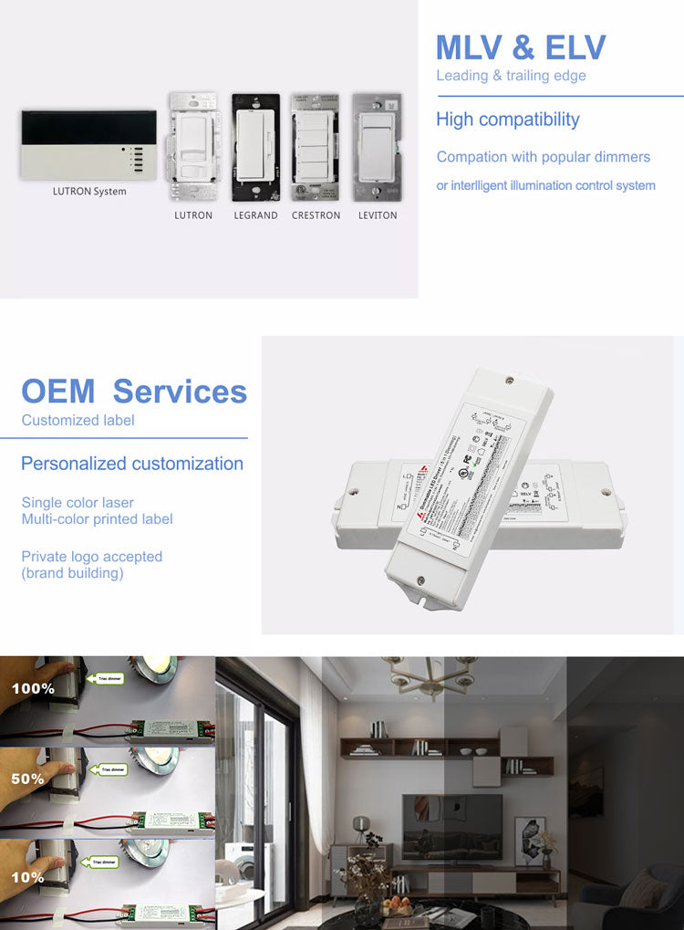 5 in 1 Dim Multi-Current Driver 40W (DIP Adjustment)