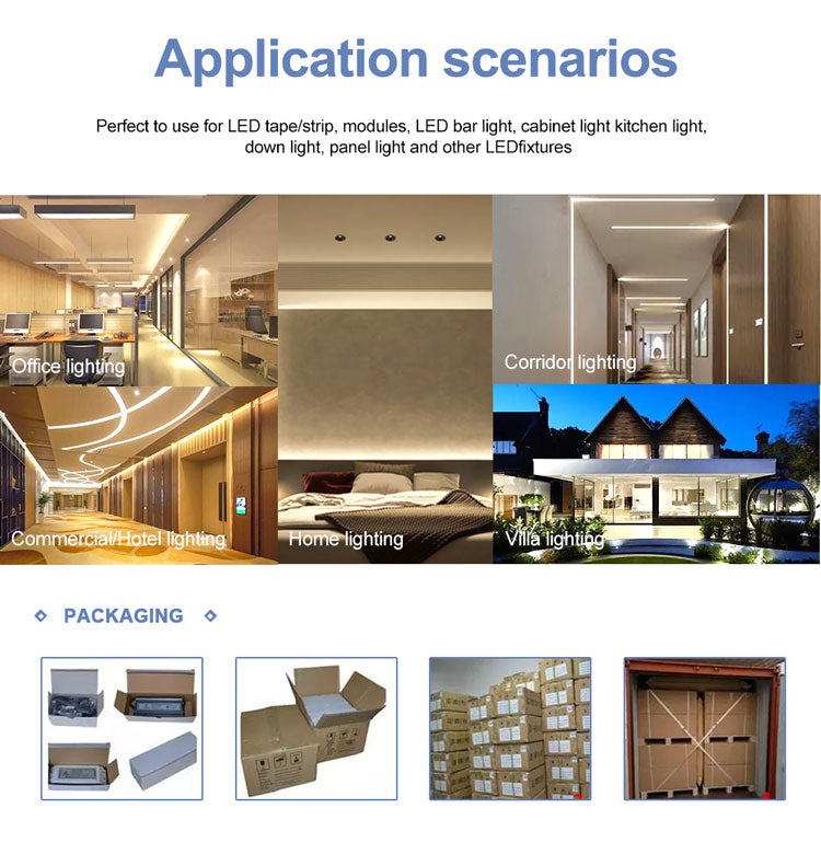 277vac Constant voltage triac dimming led driver 60W