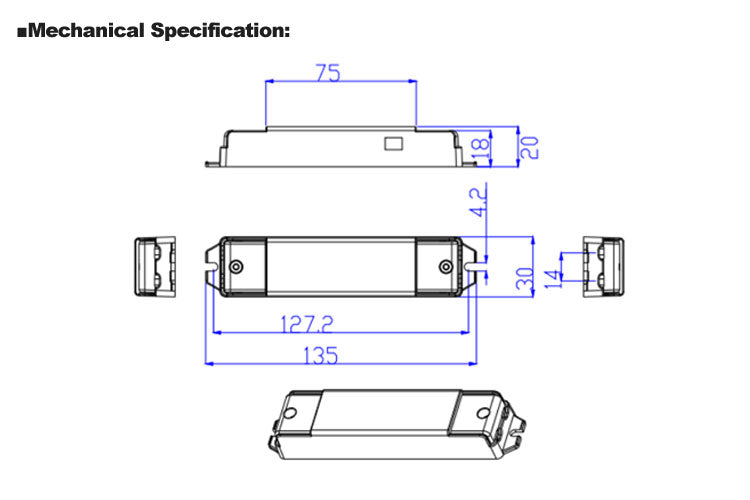 0-10V Dim Multi-Current Driver 10W