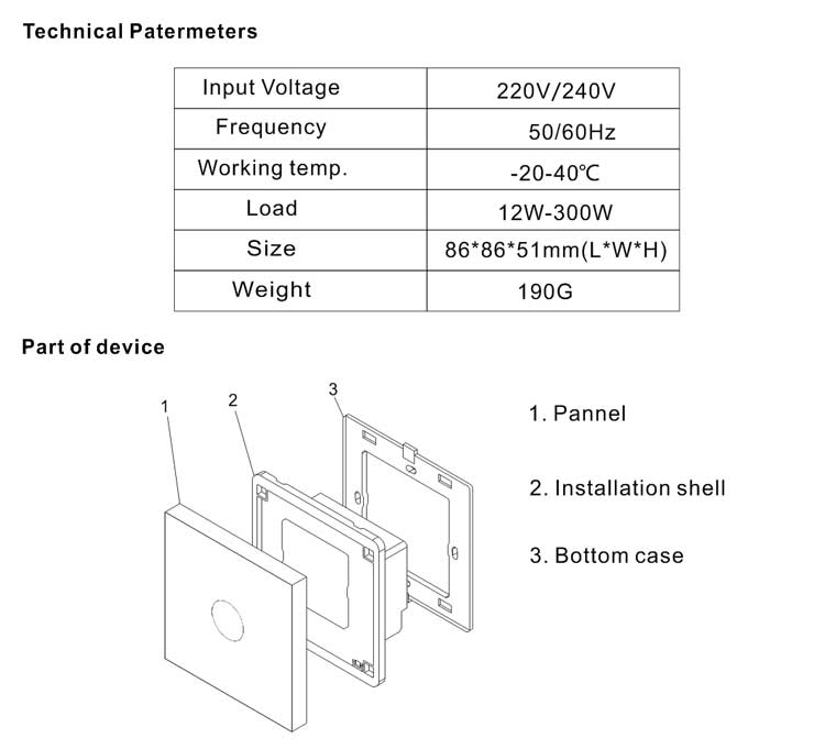 rotary Triac dimmer