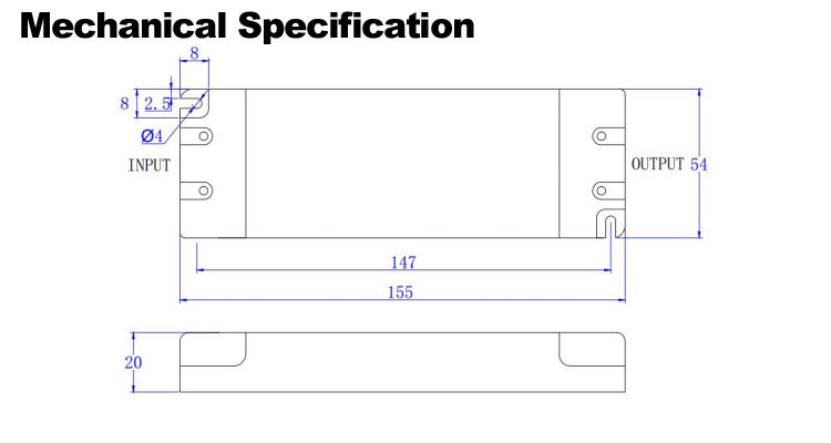 Triac Dimmable Driver 24W