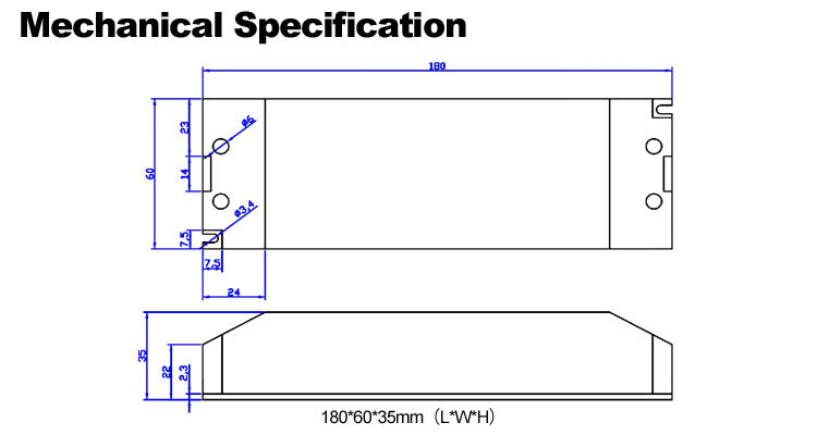 Triac Dimmable Driver 30W