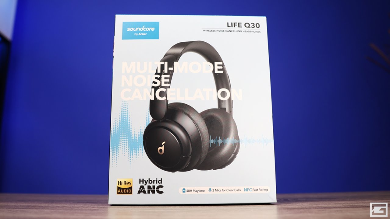 Best ANC Headphones Under £100!  Anker Soundcore Life Q30 Review 