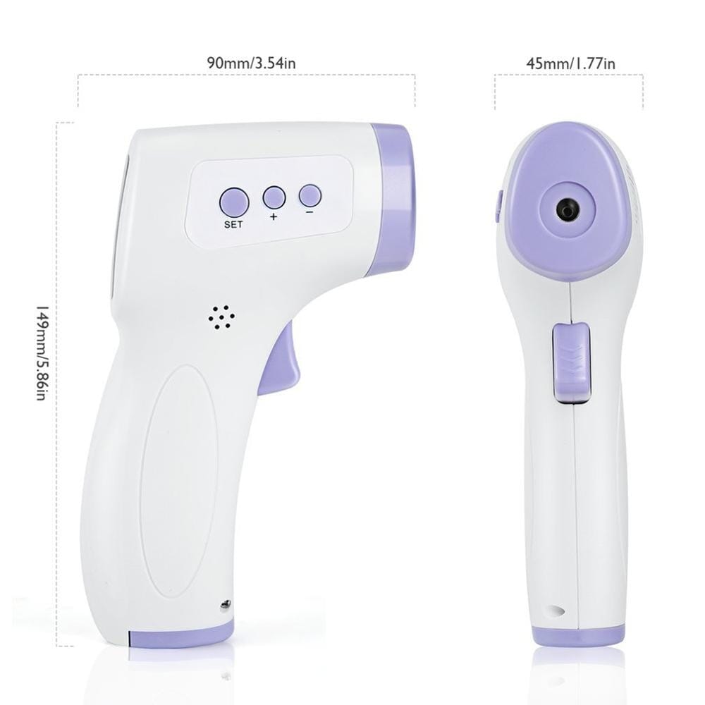 Forehead Non-contact Infrared Body Thermometer Gun ABS for Adults Children Lcd Display Digital Laser Temperature Tool Free Ship