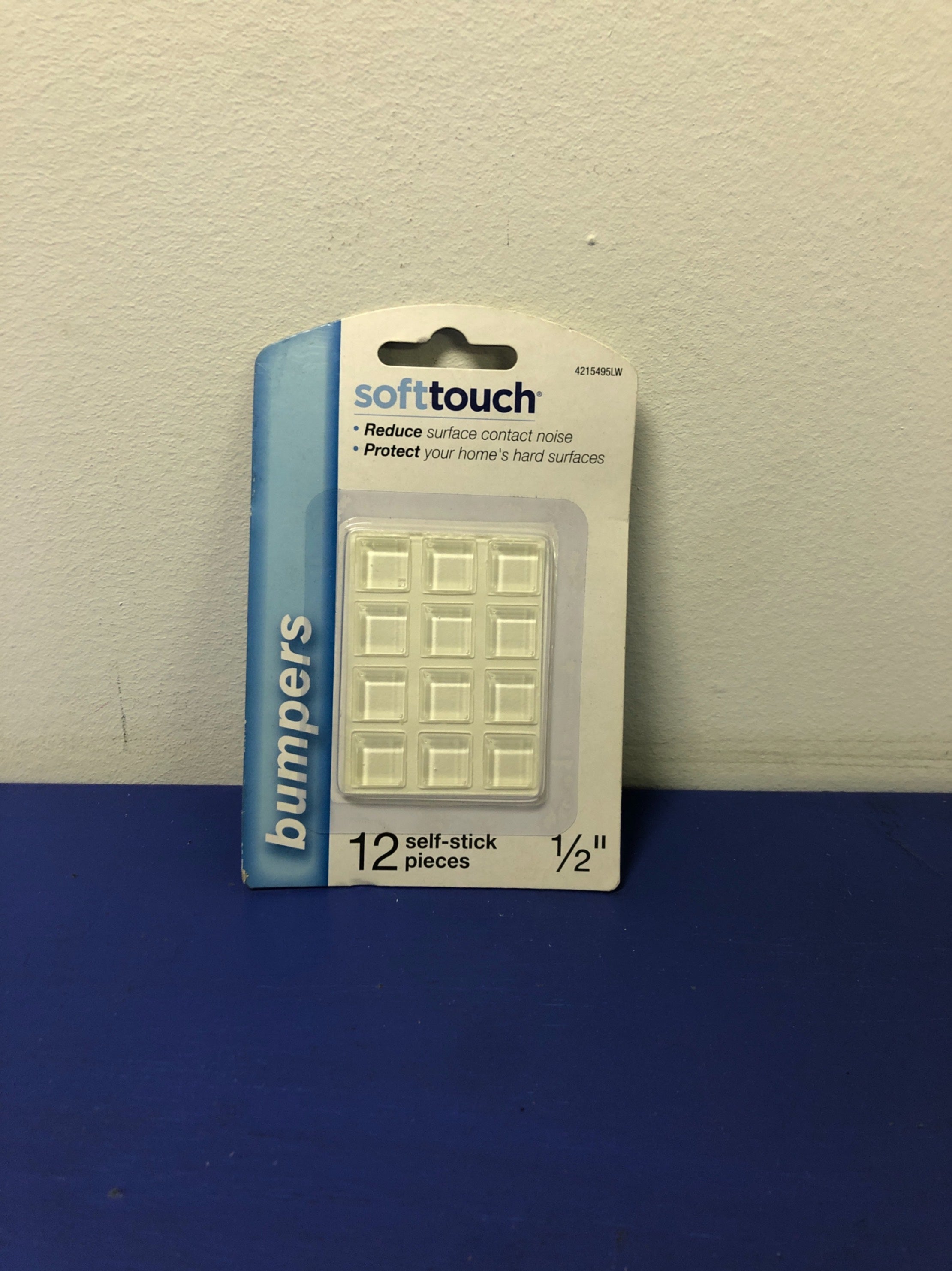 SoftTouch 12-Pack Square Cabinet Bumpers